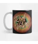 كوب سفر Red Velvet — إصدار "Vintage Circle Art" — Red Velvet Black Edition