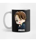 Stray Kids K pop Mug CHIBI — Silver Premium Ver.