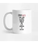 Stray Kids Tumbler Members Names — Black Casual Ver.