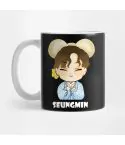 Stray Kids Travel Mug CHIBI — Silver Retro Ver.