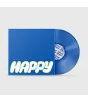 Jin BTS Happy Color LP contents: photobook, photocard, vinyl disc, and decorative items
