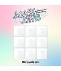 البوم اصلي النسخة العشوائية NiziU 2nd Single LOVE LINE Digipack Ver