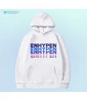 هودي سحاب Bts — إصدار "Enhypen" — Bts Black Hoodie