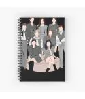 Twice Spiral Notebook EYES WIDE OPEN — Green Retro Ver.