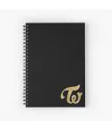 Twice Spiral Notebook LOGO — Black Classic Ver.
