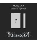 Official Album MONSTA X 12th Mini Album REASON Cassette Tape Ver