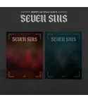 Official RIPPIN 3rd Single SEVEN SINS Red ver Dark ver2CD Full Set