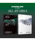Official Album EVERGLOW 4TH SINGLE ALBUM ALL MY GIRLS Random Ver