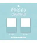 البوم اصلي النسخة العشوائية SEVENUS 1st SPRING CANVAS POCAALBUM