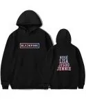 هودي Black Pink — إصدار "LISA-" — Black Pink Premium Fabric