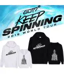 هودي يونيسكس Got7 — إصدار "GOT7" — Got7 Black Hoodie