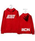 Ikon Oversized Hoodie Welcome Back — Navy Stylish Ver.