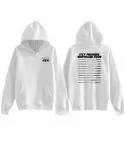 هودي سحاب Itzy — إصدار "ITZY" — Itzy Black Hoodie