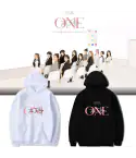 Iz*one Unisex Hoodie ONE — Silver Deluxe Ver.