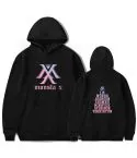 هودي Monsta X — إصدار "Monsta" — Monsta X Black Hoodie