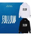 هودي سحاب Monsta X — إصدار "FOLLOW" — Monsta X Black Hoodie