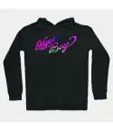 هودي سحاب Newjeans — إصدار "Signature" — Newjeans Black Hoodie