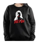 هودي أوفرسايز Red Velvet — إصدار "Peek" — Red Velvet Black Hoodie