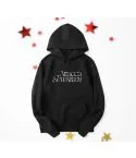 هودي سحاب Seventeen — إصدار "SEVENTEEN" — Seventeen Black Hoodie