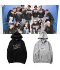 Seventeen Oversized Hoodie — Navy Deluxe Ver.
