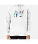 Shinee Pullover Hoodie Replay Era — White Premium Ver.