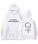 Stray Kids Zip Hoodie You Make Stay — White Premium Ver.