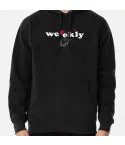 Weeekly Pullover Hoodie — Black Deluxe Ver.