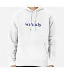 Weeekly Zip Hoodie — White Deluxe Ver.