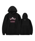 هودي بولوفر Black Pink — إصدار "Signature" — Black Pink Black Hoodie