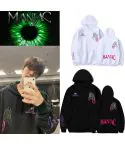 Stray Kids Oversized Hoodie MANIAC — Silver Premium Ver.