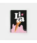 دفتر حلزوني Black Pink — إصدار "LISA" — Black Pink Limited Edition