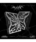 CLOSE YOUR EYES blackout ver. contents — includes photobook, photocards, sticker, CD, and folded poster