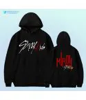 هودي Stray Kids — إصدار "MIROH" — Stray Kids Black Hoodie