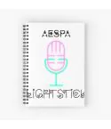 دفتر حلزوني Aespa — إصدار "Artwork" — Aespa Limited Edition