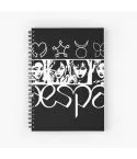 دفتر حلزوني Aespa — إصدار "Signature" — Aespa Limited Edition