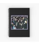 Aespa Spiral Notebook Signature — Silver Retro Ver.