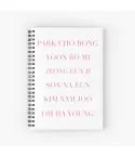 نوت بوك Apink — إصدار "Members" — Apink Limited Edition