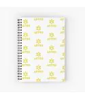 Astro K pop Notebook — Navy Retro Ver.