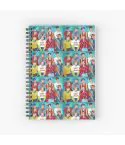 دفتر حلزوني Ateez — إصدار "All Members" — Ateez Oversized Ver.