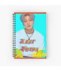 Ateez Notebook SAN — Red Stylish Ver.