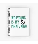 مفكرة Ateez — إصدار "Wooyoung Is My Pirate King" — Ateez Oversized Ver.