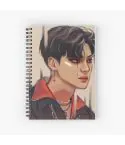 Ateez Notebook Dissolve Artwork — Purple Casual Ver.
