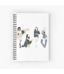 دفتر ملاحظات Black Pink — إصدار "Lisa Jisoo Jennie" — Black Pink Limited Edition