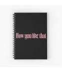 نوت بوك Black Pink — إصدار "How" — Black Pink Limited Edition