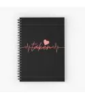 دفتر ملاحظات Black Pink — إصدار "My Heart Beats" — Black Pink Limited Edition