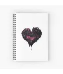 Black Pink Notebook Ready For Love — Navy Retro Ver.