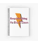 Black Pink Notepad Shut It Down — Gold Retro Ver.