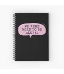 دفتر Black Pink — إصدار "We Were Born To Be Alone" — Black Pink Limited Edition