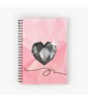 دفتر ملاحظات Black Pink — إصدار "Heart Crystal" — Black Pink Limited Edition