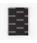 دفتر حلزوني Black Pink — إصدار "LOGO" — Black Pink Limited Edition